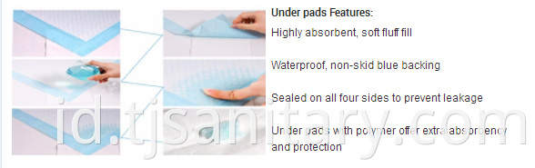 adult and baby underpad